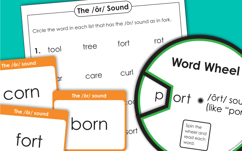 R-Controlled Vowel Worksheets