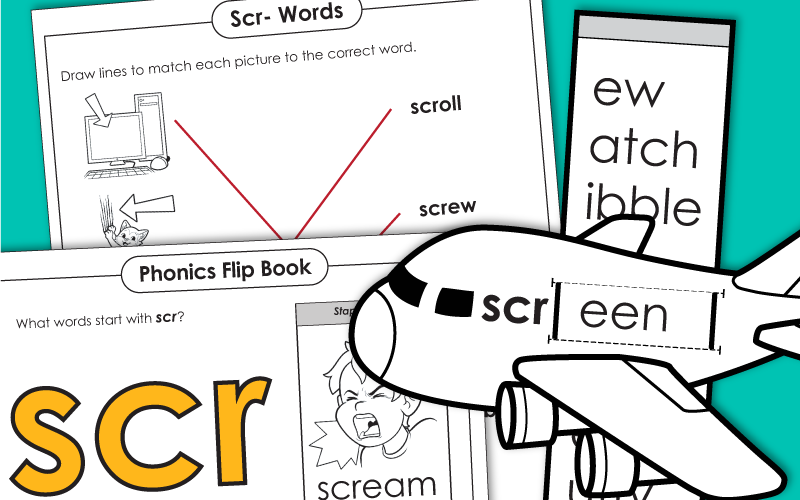 Phonics Consonant Blend Worksheets