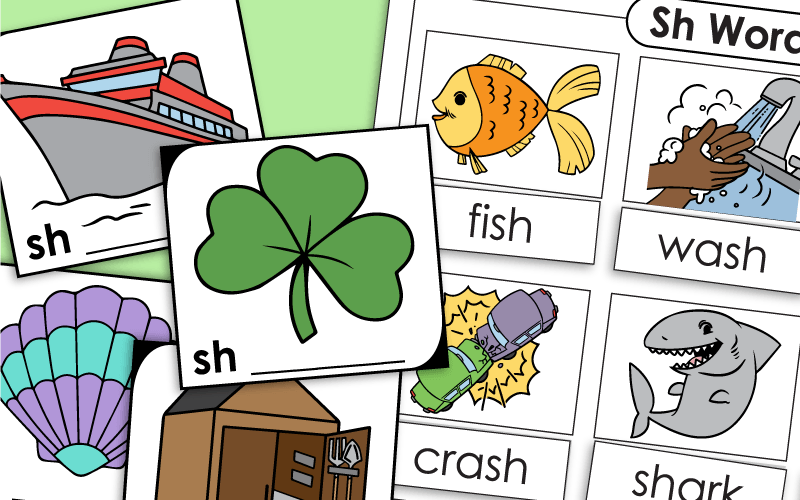 Phonics Digraph Sh - Worksheets