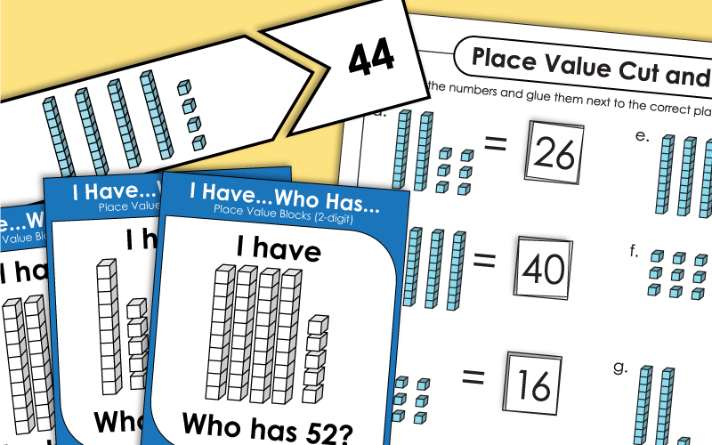 Place Value Worksheets (2-Digit)