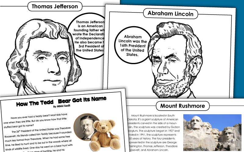 USA Presidents - Worksheets