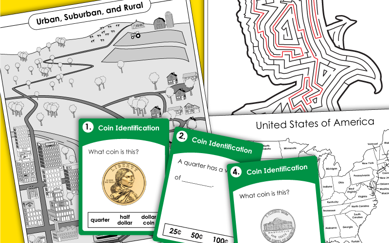 second grade social studies worksheets 2nd Worksheets