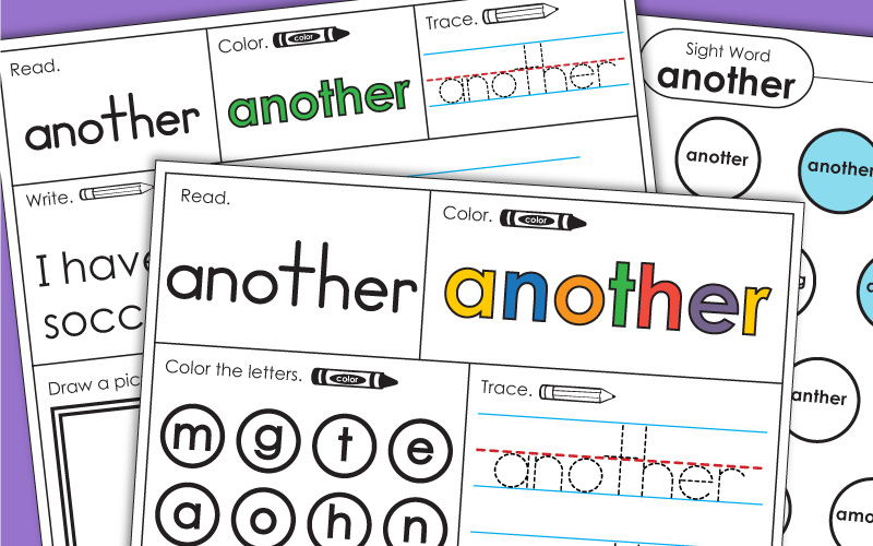 Sight Word: another