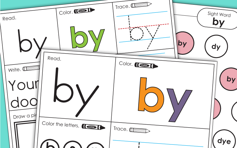 Sight Word Worksheets: By