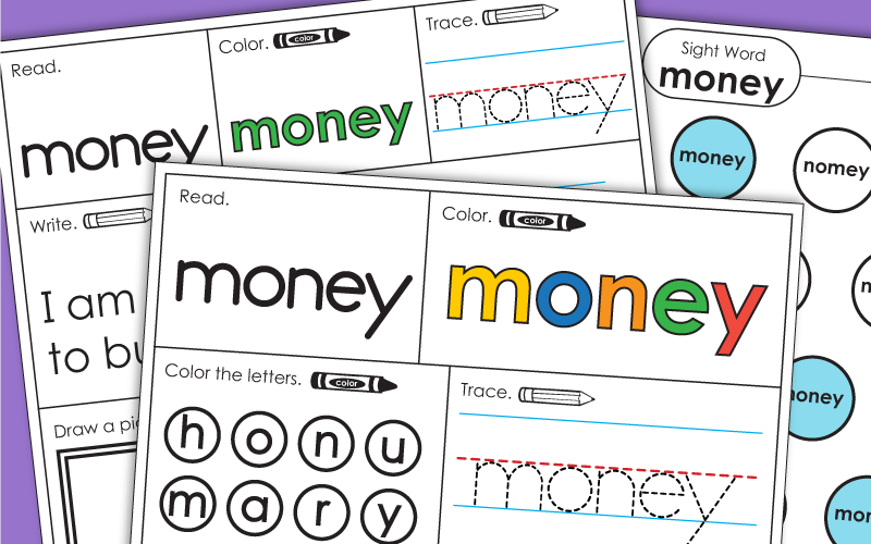 Sight Word: money