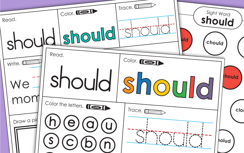 Sight Word: should