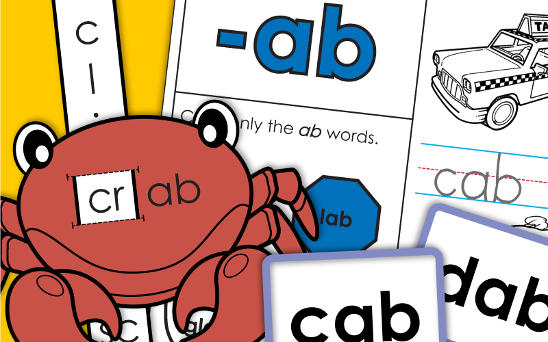 ab Words Worksheets