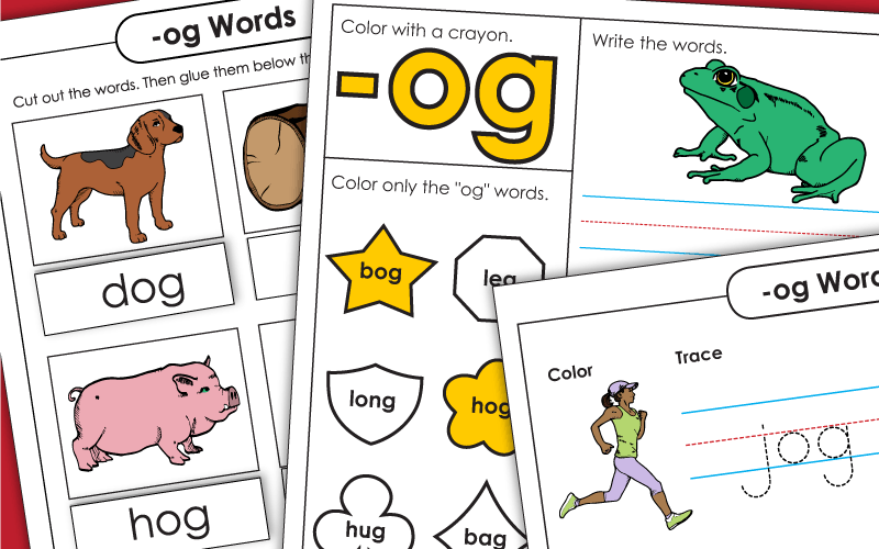 Word Family Worksheets -og