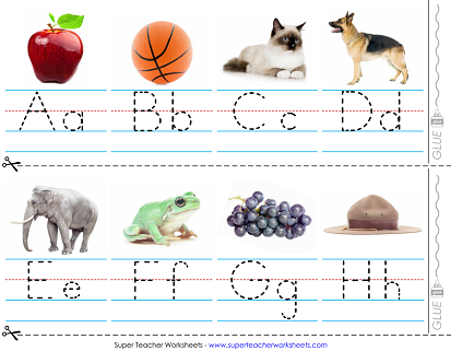 Printable Alphabet Worksheets - Banner