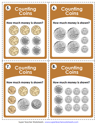 Australian Money Worksheets (Printable)