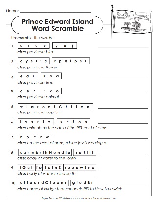 Prince Edward Island Puzzle