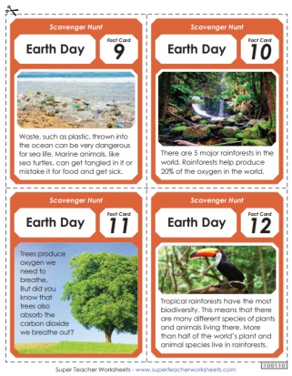 Earth Day Scavenger Hunt