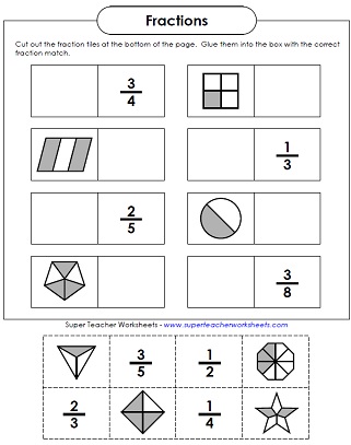 Fractions Worksheet