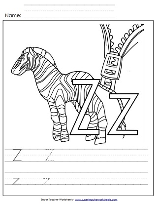 Alphabet Writing Worksheets (Printable)