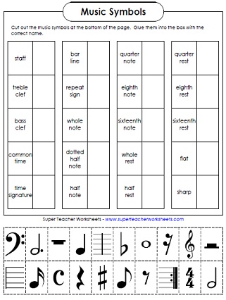 Music Worksheet