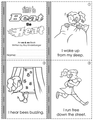 Phonics Worksheets - EE and EA