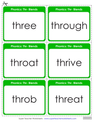 Phonics Worksheets - THR