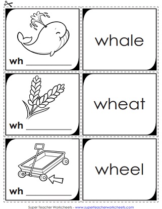 Phonics WH Digraph