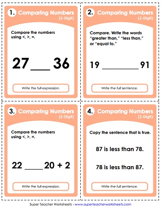 Place Value Task Cards