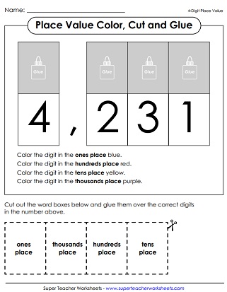 Place Value Worksheets