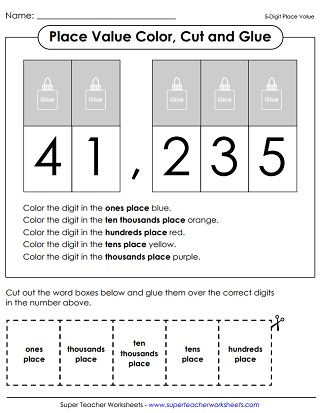 Place Value Worksheets