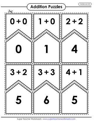 Addition Math Puzzles