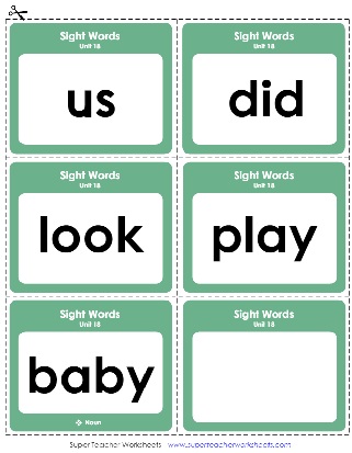 Sight Words Flashcards