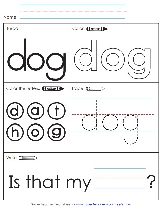 Snap Word - Dog