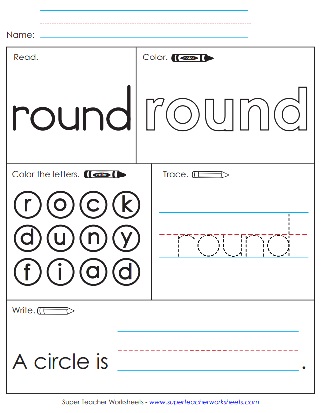 Word of the Day Activity - Round