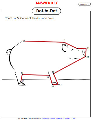 Count By 7s (Skip Counting Worksheets)