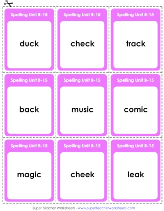 Flashcards Grade 2 Spelling