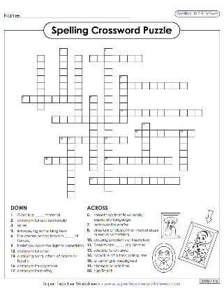 Printable Spelling Units - 6th Grade