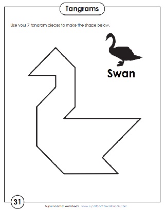 Printable Tangram Puzzle