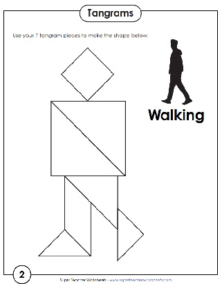 Tangram Worksheet