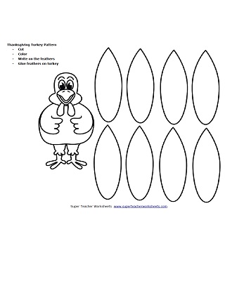 Turkey Pattern - Thanksgiving