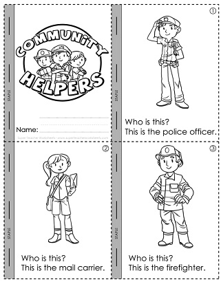 Community Helpers Worksheets