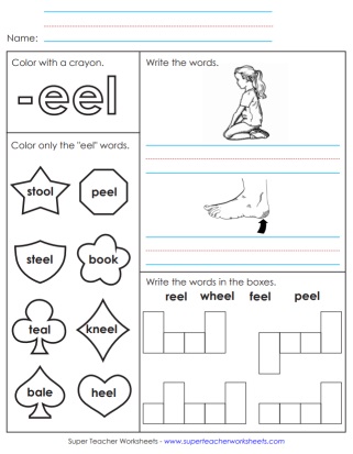 Word Family Worksheets